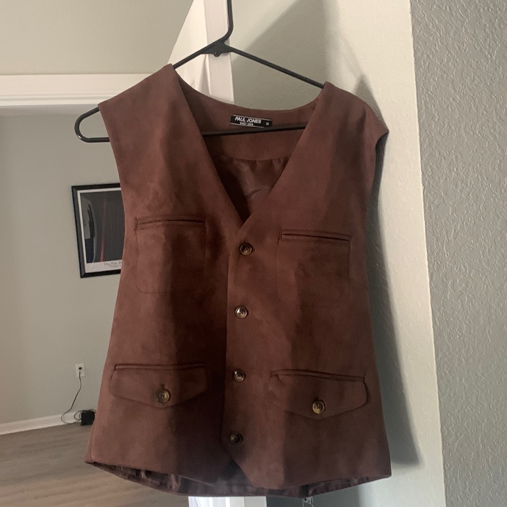 Paul Jones Suede Vest
